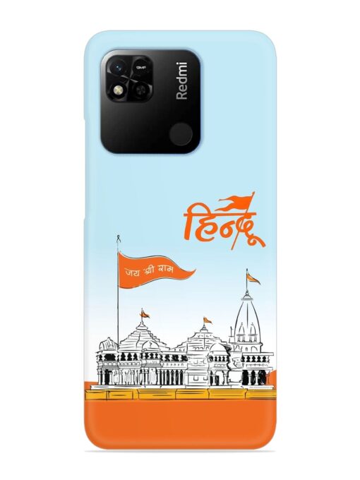 Ram Mandir Hindu Snap Case for Xiaomi Redmi 10A Zapvi