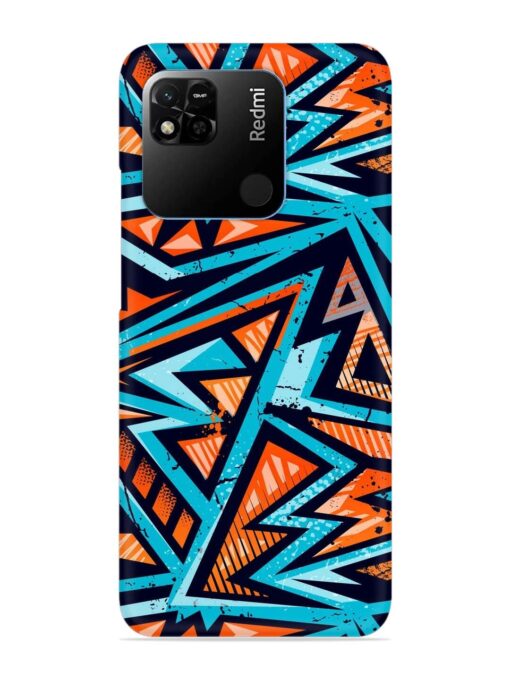 Abstract Seamless Grunge Snap Case for Xiaomi Redmi 10A Zapvi