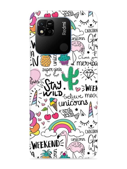 Unicorn Ice Cream Snap Case for Xiaomi Redmi 10A