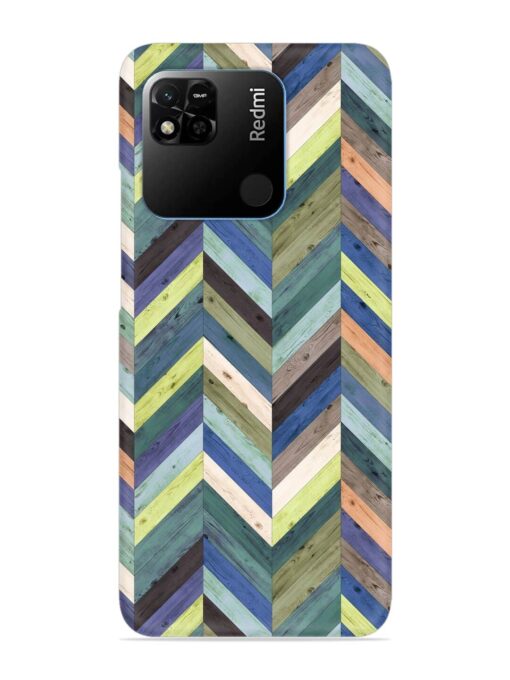 Chevron Random Color Snap Case for Xiaomi Redmi 10A Zapvi