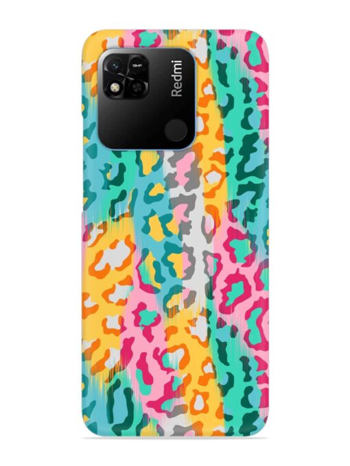 Seamless Vector Colorful Snap Case for Xiaomi Redmi 10A Zapvi