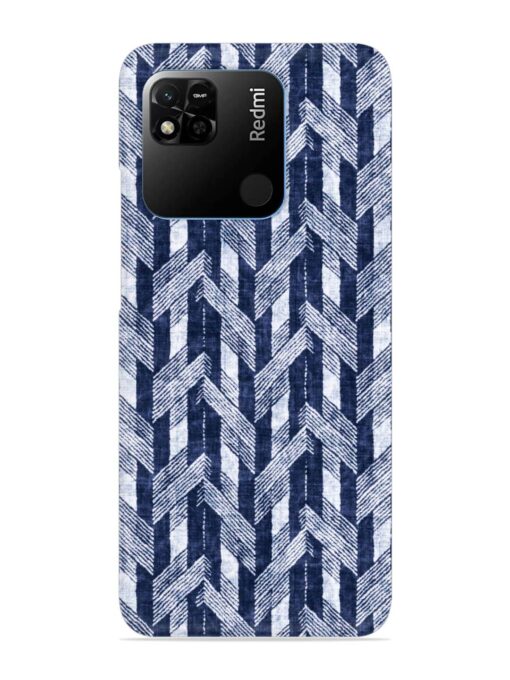 Abstract Herringbone Motif Snap Case for Xiaomi Redmi 10A Zapvi