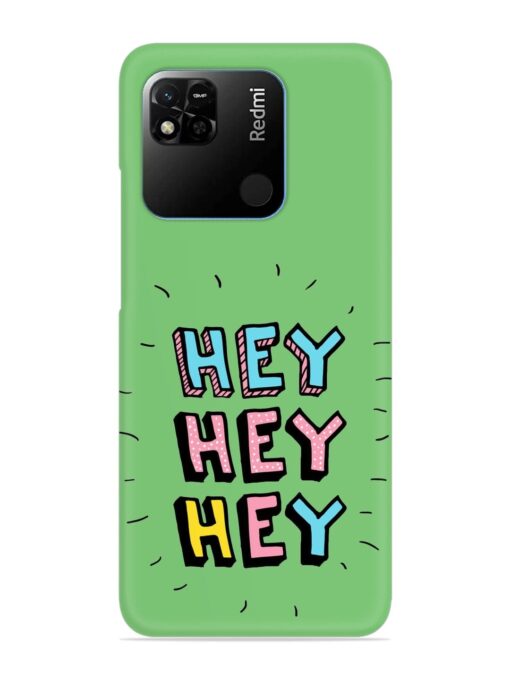 Hey Vector Cartoon Snap Case for Xiaomi Redmi 10A Zapvi