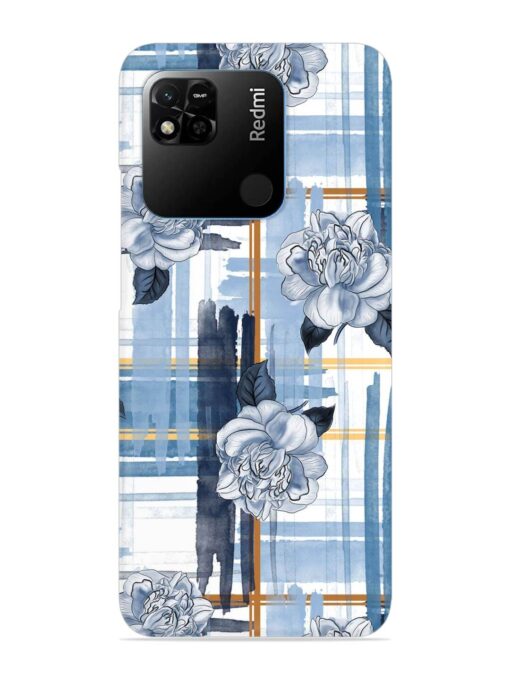 Watercolor Pattern Rose Snap Case for Xiaomi Redmi 10A Zapvi