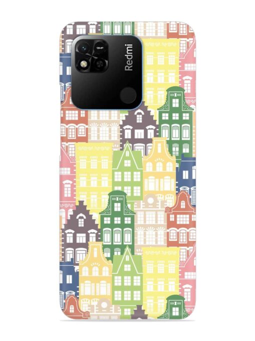 Seamless Shapes Pattern Snap Case for Xiaomi Redmi 10A