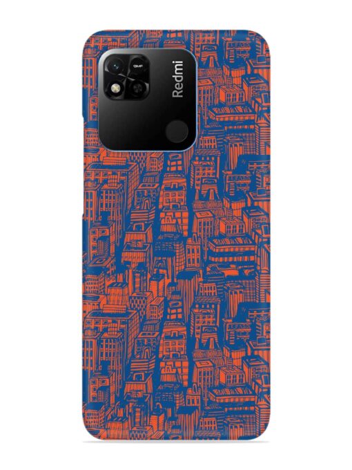 Hand Drawn Seamless Snap Case for Xiaomi Redmi 10A Zapvi