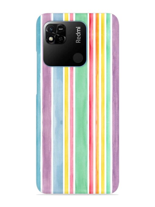 Hand Drawn Watercolor Snap Case for Xiaomi Redmi 10A