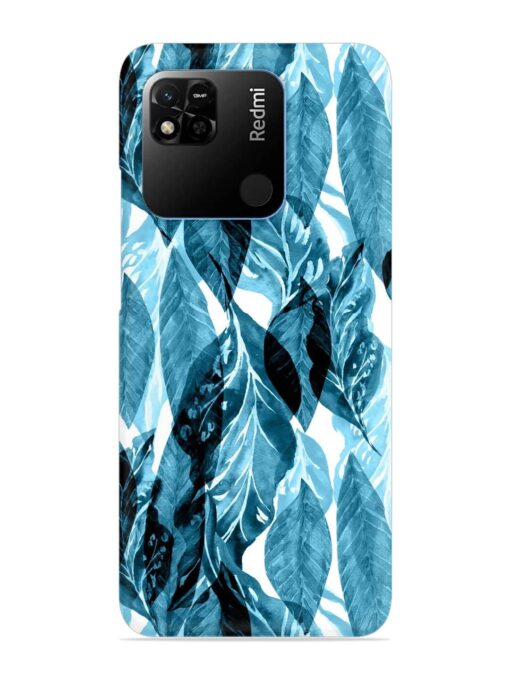 Leaves Pattern Jungle Snap Case for Xiaomi Redmi 10A Zapvi