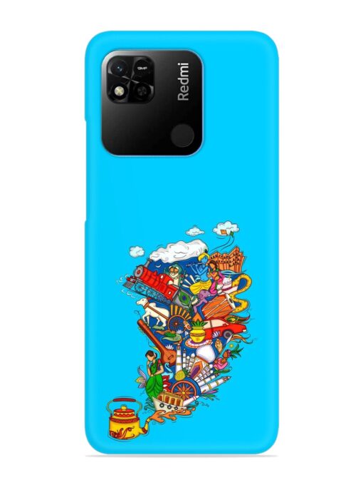 Vector Design Indian Snap Case for Xiaomi Redmi 10A Zapvi