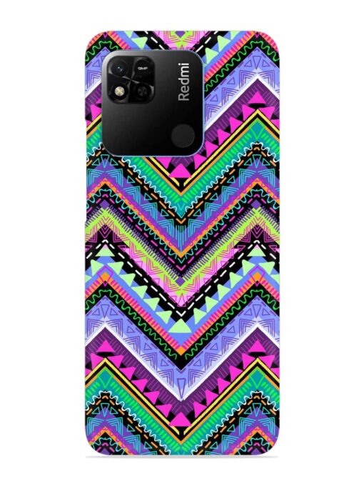 Tribal Aztec Print Snap Case for Xiaomi Redmi 10A Zapvi