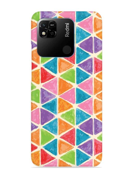 Seamless Colorful Isometric Snap Case for Xiaomi Redmi 10A Zapvi