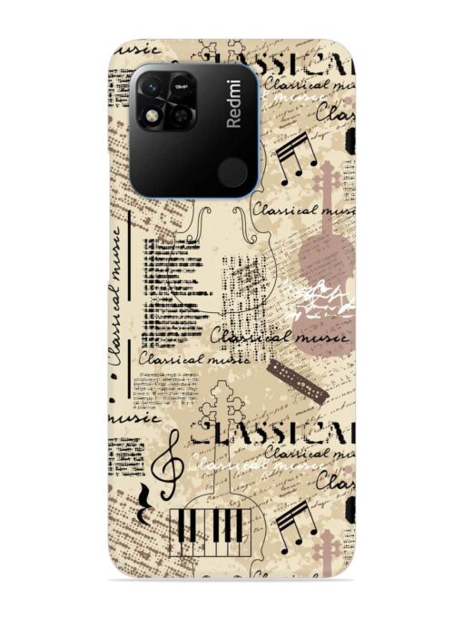 Classical Music Lpattern Snap Case for Xiaomi Redmi 10A