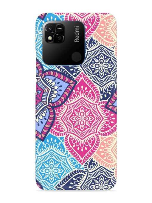 Ethnic Floral Seamless Snap Case for Xiaomi Redmi 10A