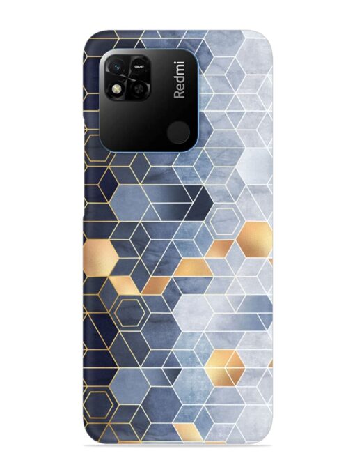 Geometric Abstraction Hexagons Snap Case for Xiaomi Redmi 10A Zapvi