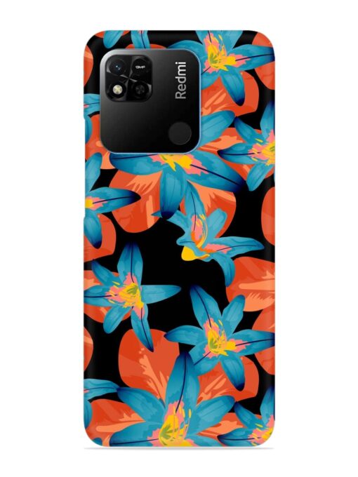 Philippine Flowers Seamless Snap Case for Xiaomi Redmi 10A Zapvi