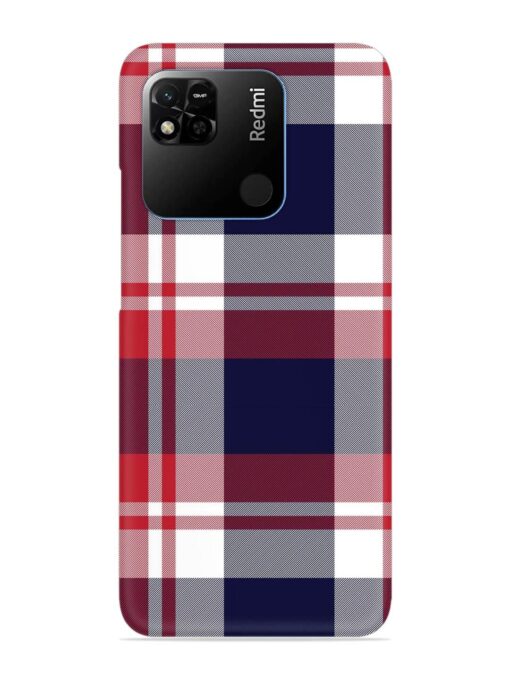 Classic Plaid Tartan Snap Case for Xiaomi Redmi 10A Zapvi