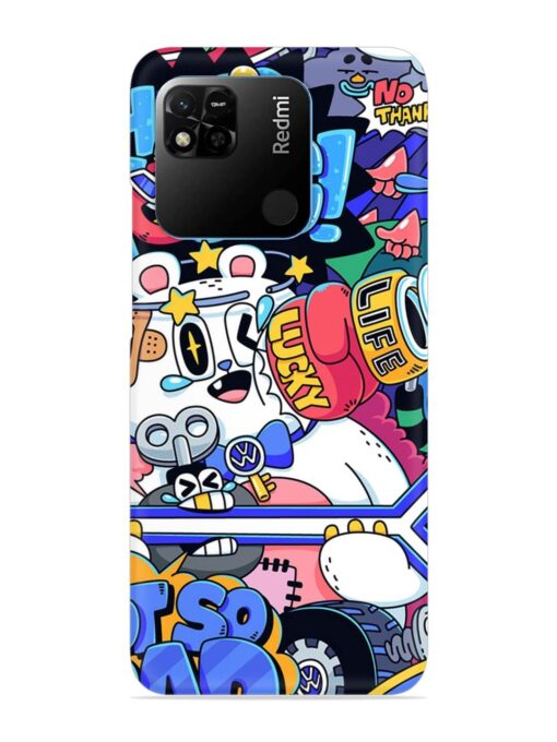 Universal Doodle Snap Case for Xiaomi Redmi 10A Zapvi