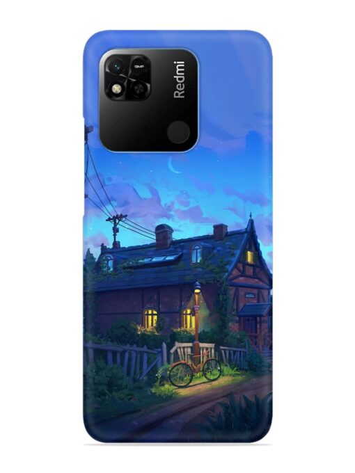 Beautiful Village House Snap Case for Xiaomi Redmi 10A Zapvi