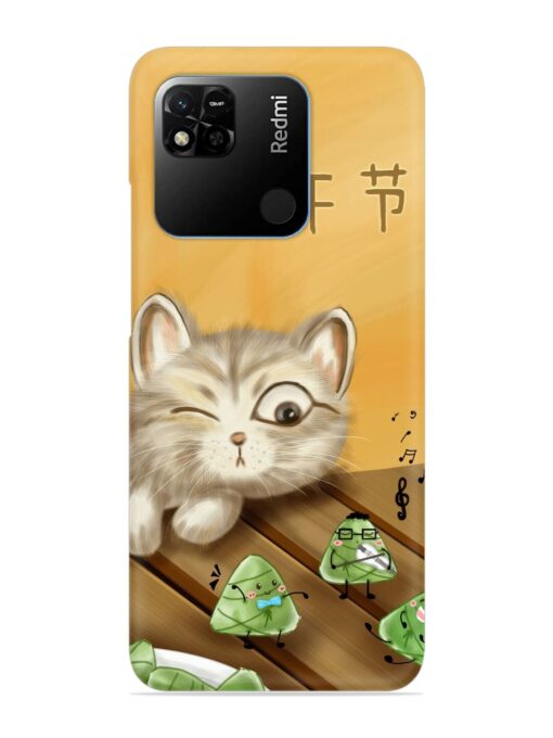 Cat Scorpion Dancing Snap Case for Xiaomi Redmi 10A