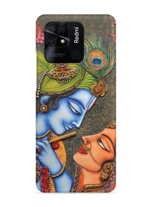 Lord Radha Krishna Flute Art Snap Case for Xiaomi Redmi 10 Power