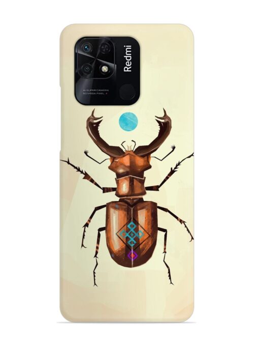 Stag Beetle Vector Snap Case for Xiaomi Redmi 10 Power