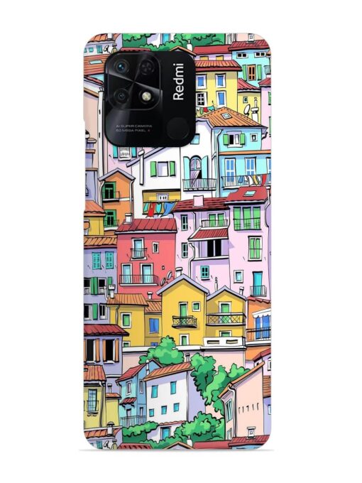 Europe Old Town Snap Case for Xiaomi Redmi 10 Power