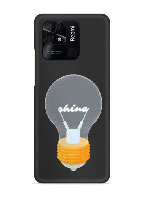 Bulb Background Snap Case for Xiaomi Redmi 10 Power