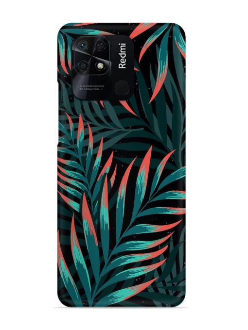 Green Leaf Art Snap Case for Xiaomi Redmi 10 Power