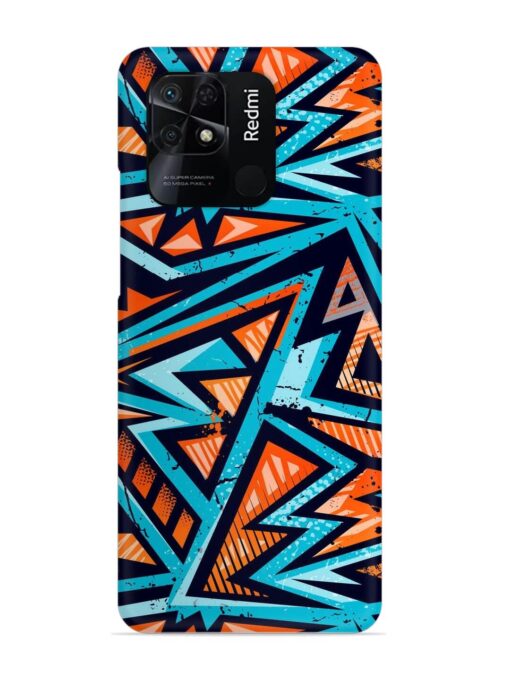 Abstract Seamless Grunge Snap Case for Xiaomi Redmi 10 Power