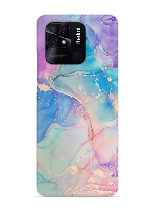 Alcohol Ink Colors Snap Case for Xiaomi Redmi 10 Power