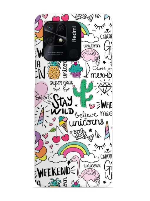 Unicorn Ice Cream Snap Case for Xiaomi Redmi 10 Power