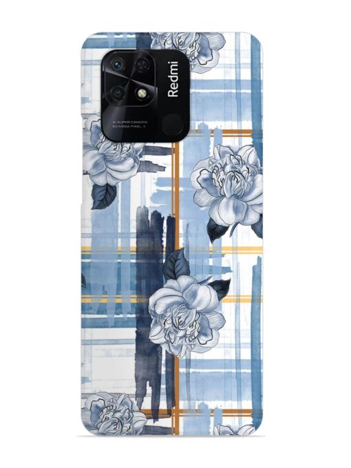 Watercolor Pattern Rose Snap Case for Xiaomi Redmi 10 Power