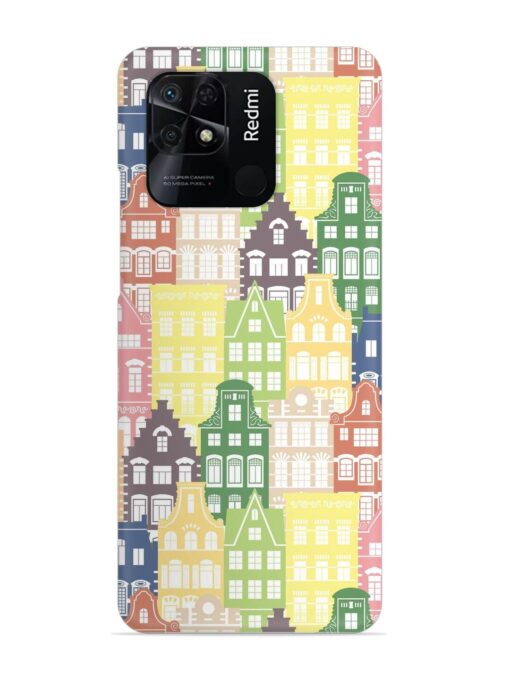 Seamless Shapes Pattern Snap Case for Xiaomi Redmi 10 Power