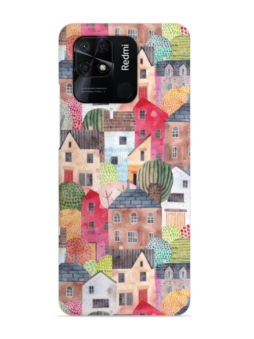 Abstract Seamless Pattern Snap Case for Xiaomi Redmi 10 Power