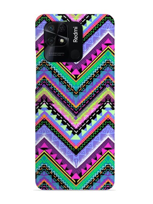 Tribal Aztec Print Snap Case for Xiaomi Redmi 10 Power