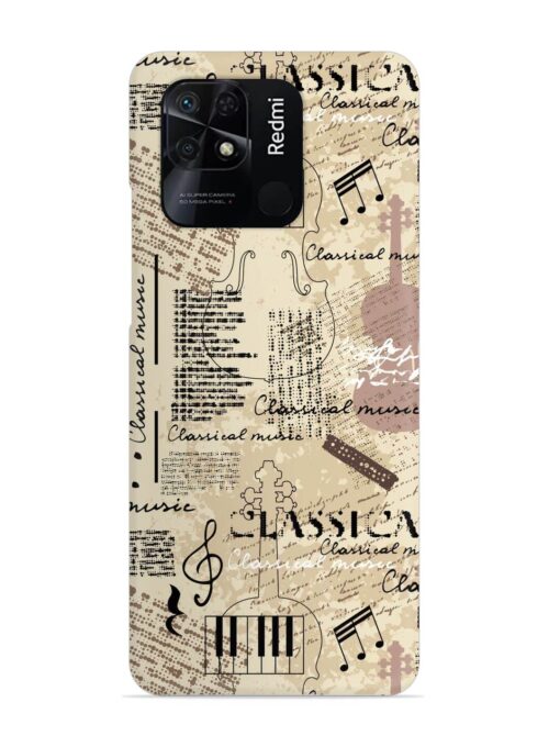 Classical Music Lpattern Snap Case for Xiaomi Redmi 10 Power