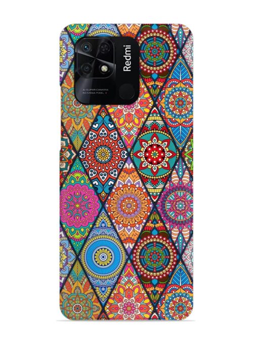 Seamless Tile Pattern Snap Case for Xiaomi Redmi 10 Power