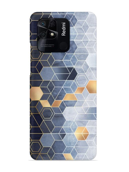 Geometric Abstraction Hexagons Snap Case for Xiaomi Redmi 10 Power