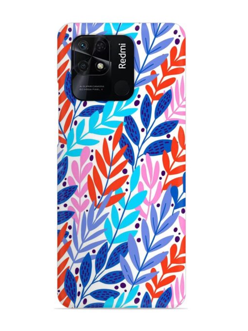 Bright Floral Tropical Snap Case for Xiaomi Redmi 10 Power Zapvi