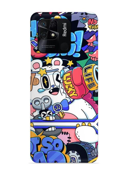 Universal Doodle Snap Case for Xiaomi Redmi 10 Power