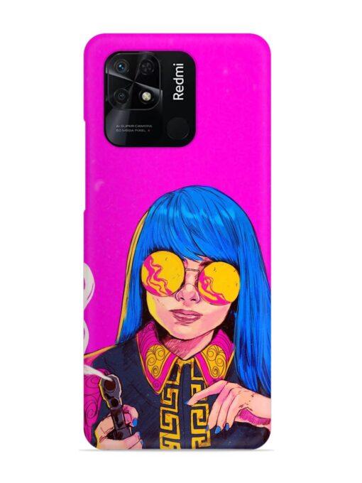 Aesthetic Anime Girl Snap Case for Xiaomi Redmi 10 Power Zapvi