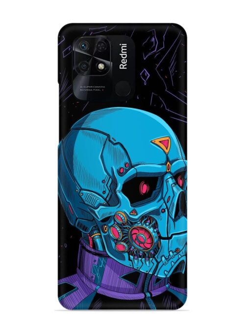 Skull Robo Vector Snap Case for Xiaomi Redmi 10 Power