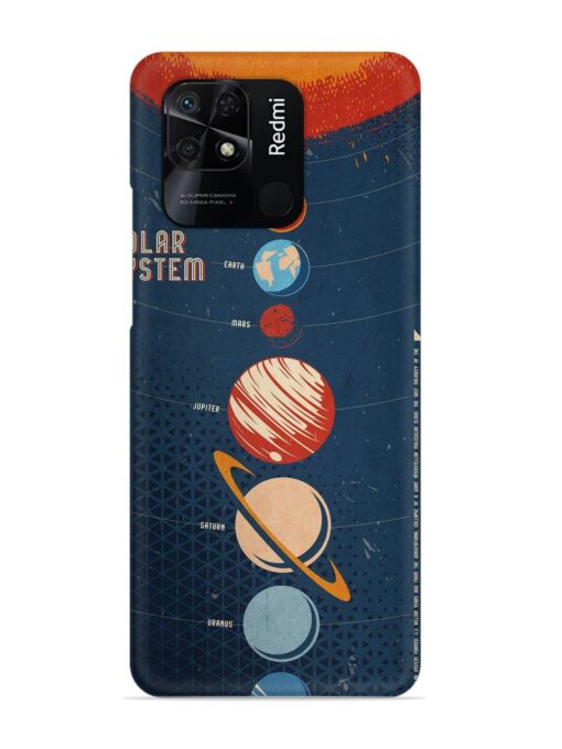 Solar System Vector Snap Case for Xiaomi Redmi 10 Power