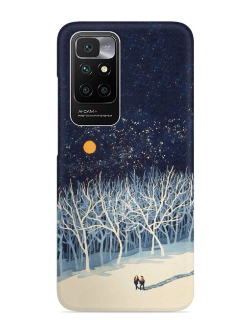 Full Moon Snowshoe Tour Snap Case for Xiaomi Redmi 10 Prime (2022) Zapvi