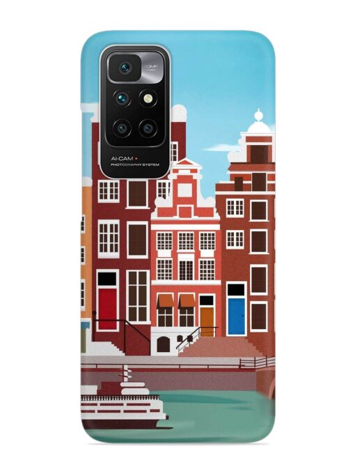 Scenery Architecture Amsterdam Landscape Snap Case for Xiaomi Redmi 10 Prime (2022) Zapvi