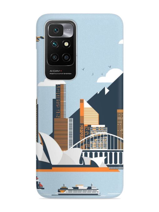 Sydney Opera Landscape Snap Case for Xiaomi Redmi 10 Prime (2022) Zapvi