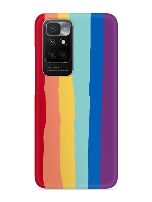 Rainbow Genuine Liquid Snap Case for Xiaomi Redmi 10 Prime (2022)