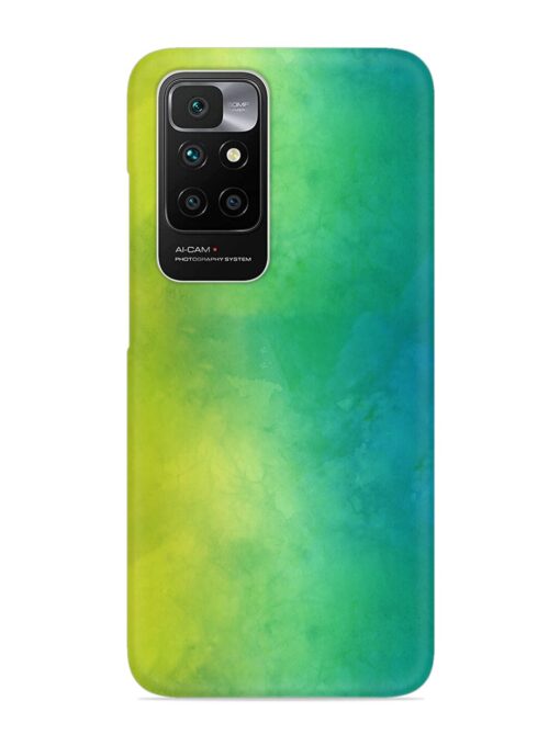 Yellow Green Gradient Snap Case for Xiaomi Redmi 10 Prime (2022) Zapvi