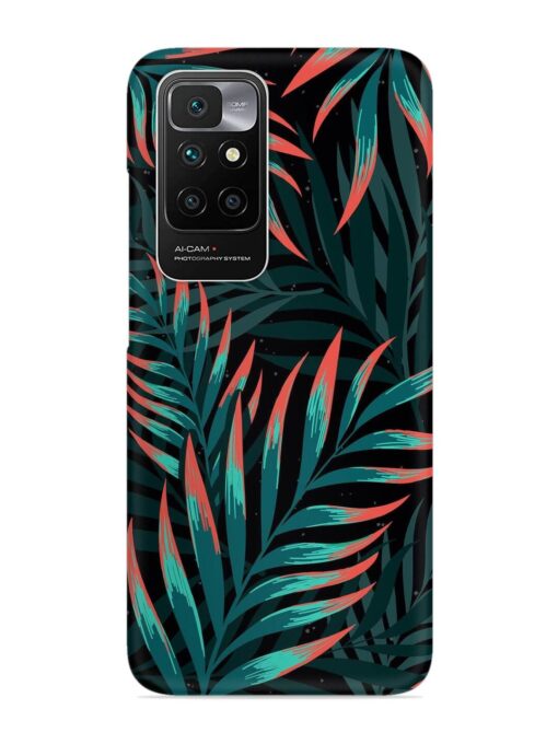 Green Leaf Art Snap Case for Xiaomi Redmi 10 Prime (2022)