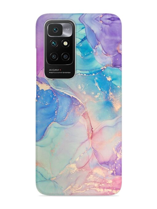 Alcohol Ink Colors Snap Case for Xiaomi Redmi 10 Prime (2022) Zapvi